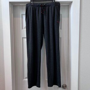 Tommy Bahama Men's Dark Gray Drawstring Loungewear Straight Leg Sweatpants Large